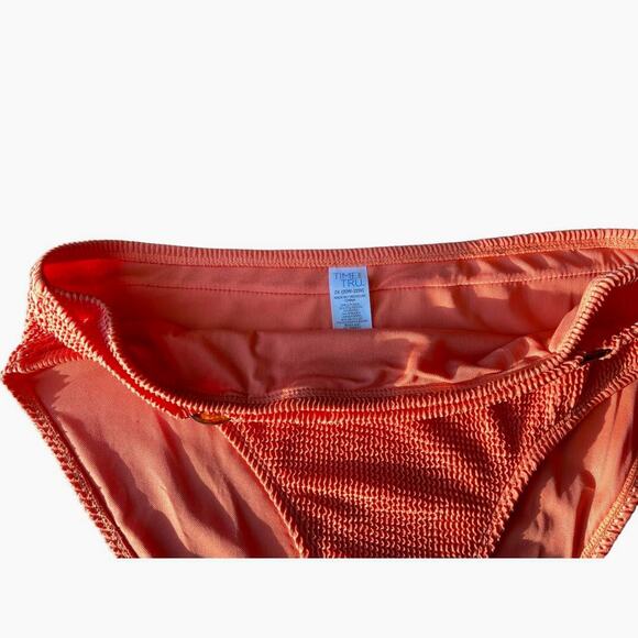 Swimsuit Bottom Crinkle Texture Time And Tru Women's Plus 2X - Picture 4 of 8